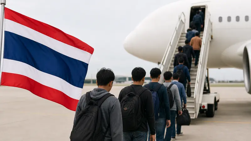 Laos Keluarkan 41 Pekerja Thailand dari Operasi Perjudian Ilegal
